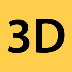 Icone ligne 3D